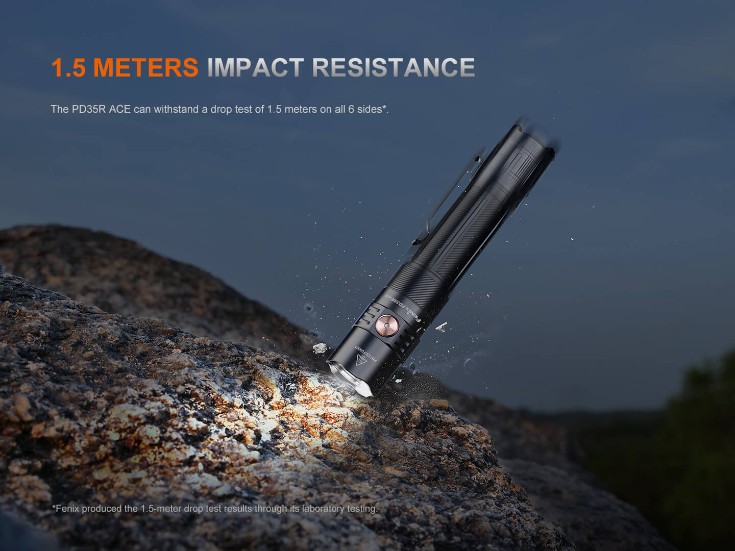 Fenix PD35R ACE Multi-mode Tactical Flashlight - Energize Trek