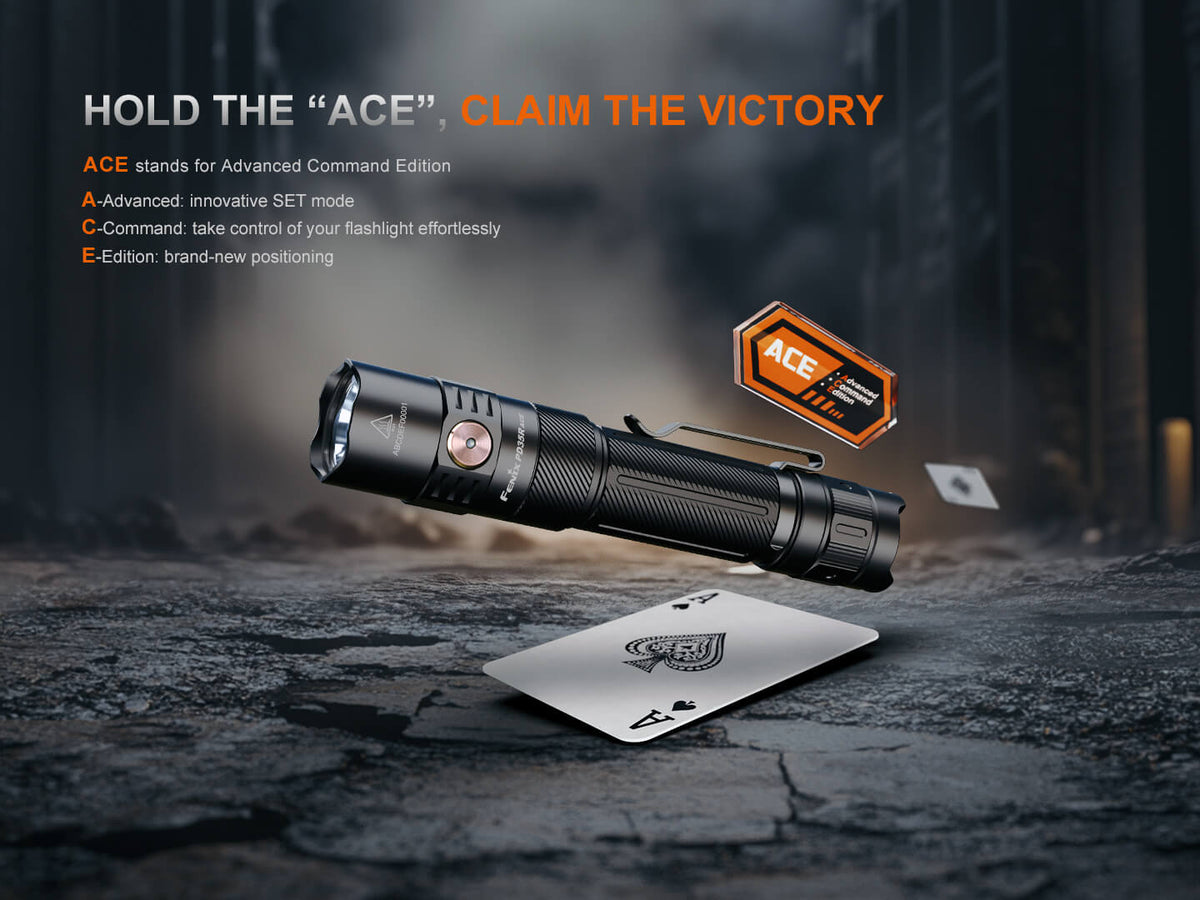 Fenix PD35R ACE Multi-mode Tactical Flashlight - Energize Trek