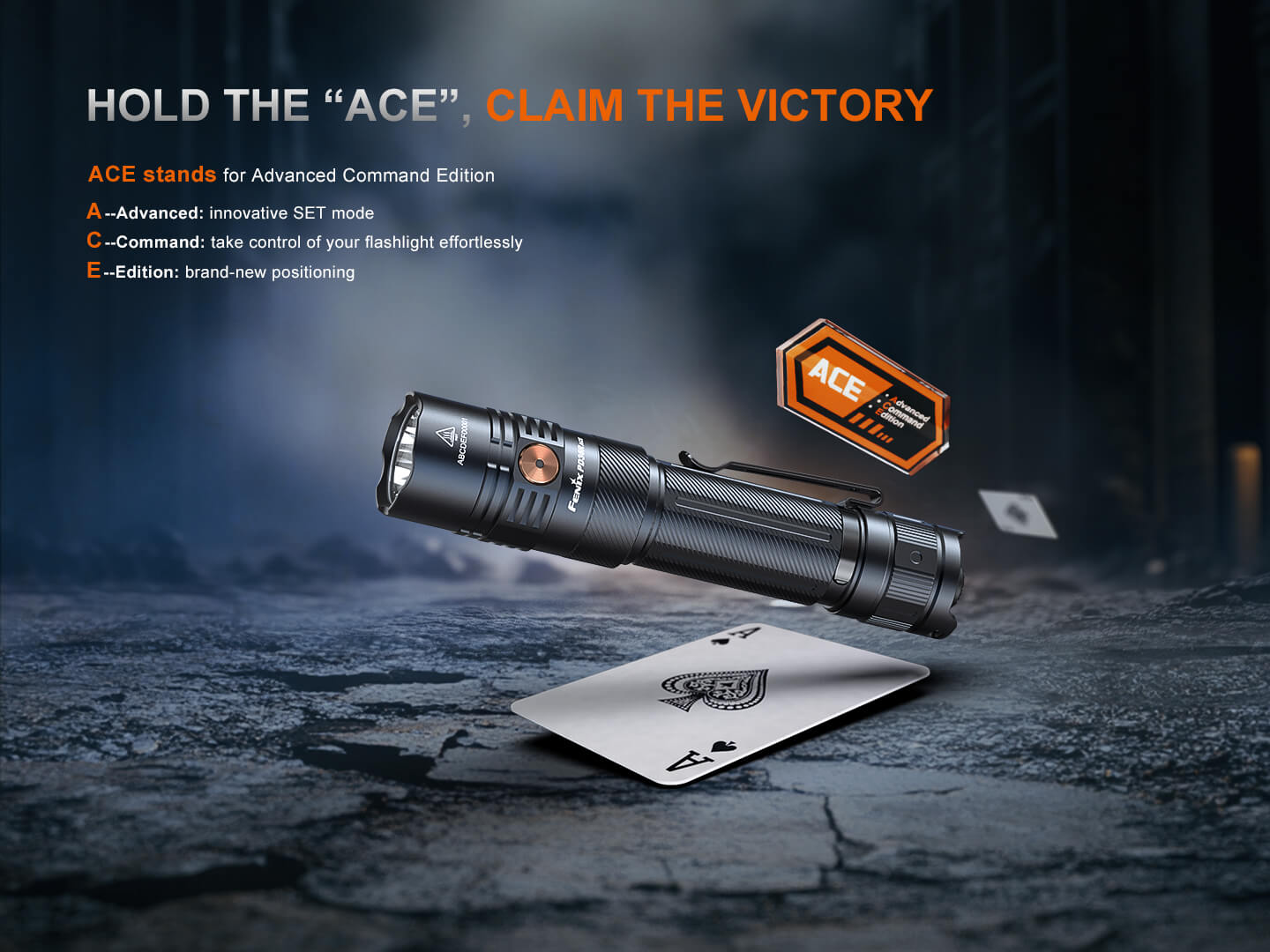 Fenix PD36R ACE Customizable Multi-Mode Flashlight - Energize Trek