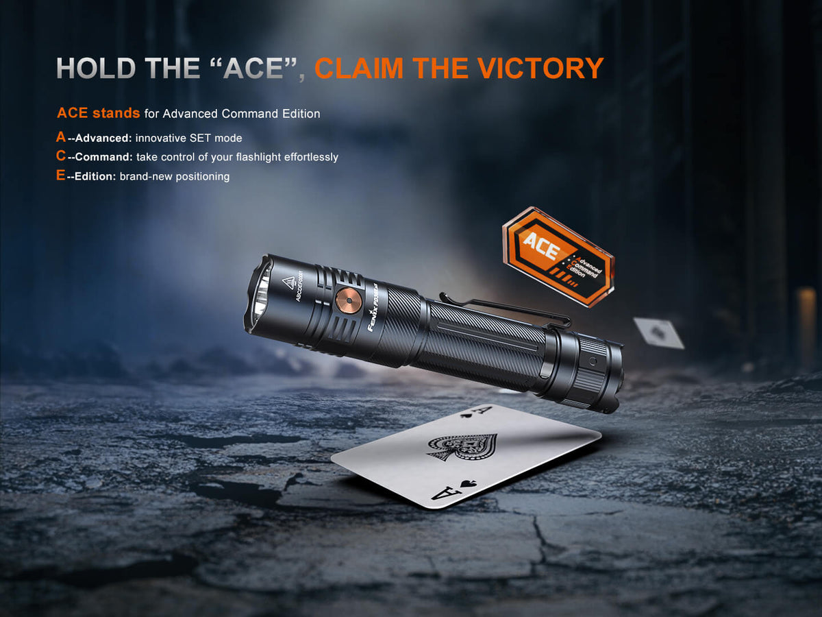 Fenix PD36R ACE Customizable Multi-Mode Flashlight - Energize Trek