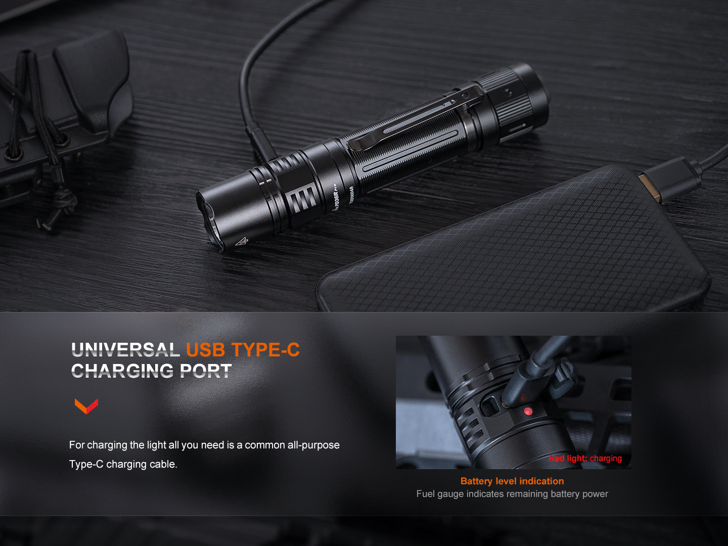 Fenix PD36R Pro 2800 Lumen Flashlight - Energize Trek