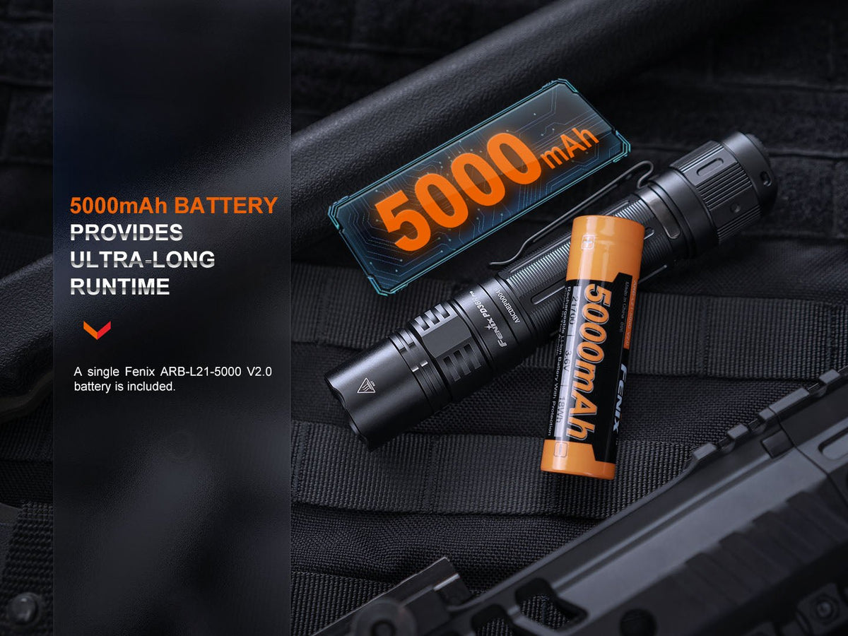 Fenix PD36R Pro 2800 Lumen Flashlight - Energize Trek