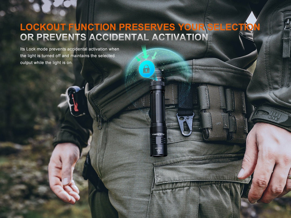 Fenix PD45R ACE Multi-Mode Tactical Flashlight - Energize Trek