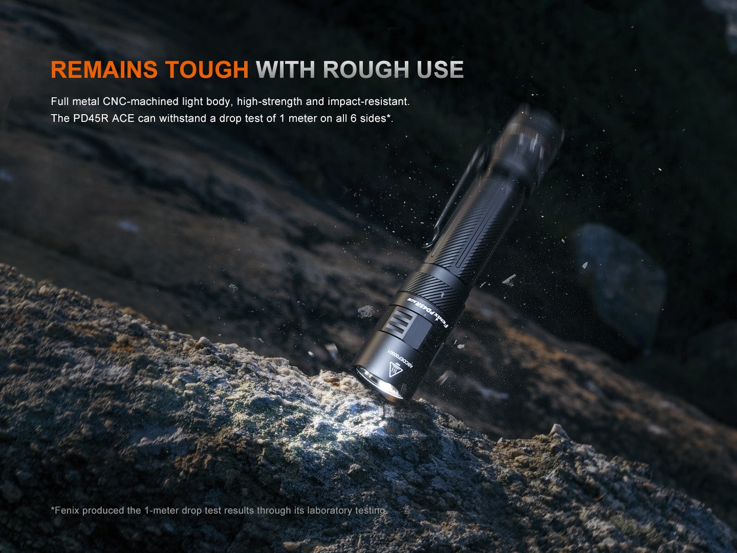 Fenix PD45R ACE Multi-Mode Tactical Flashlight - Energize Trek