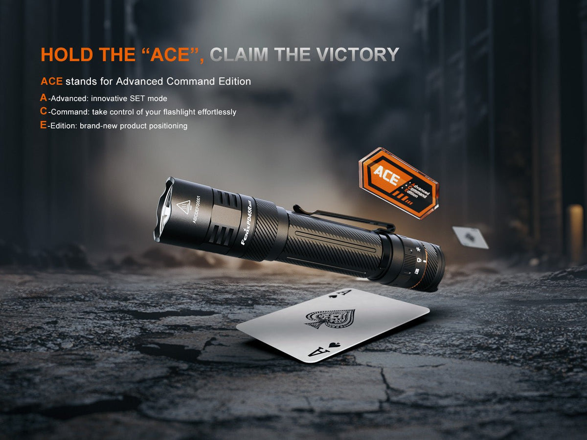 Fenix PD45R ACE Multi-Mode Tactical Flashlight - Energize Trek