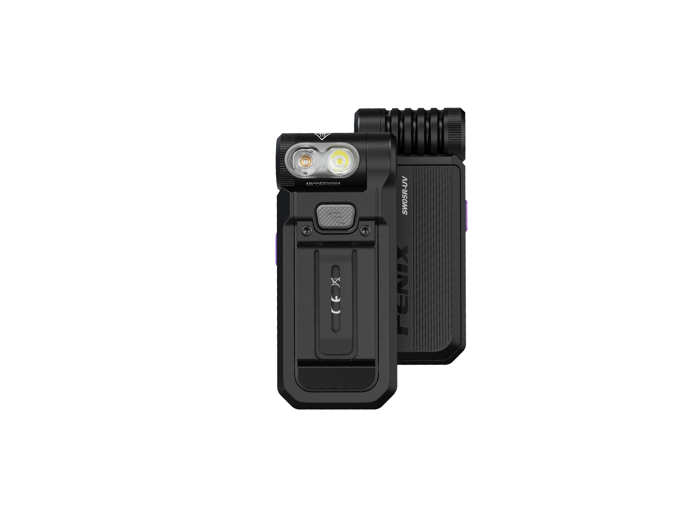 Fenix SW05R Multipurpose Clip-On Light with Red or UV Output - Energize Trek