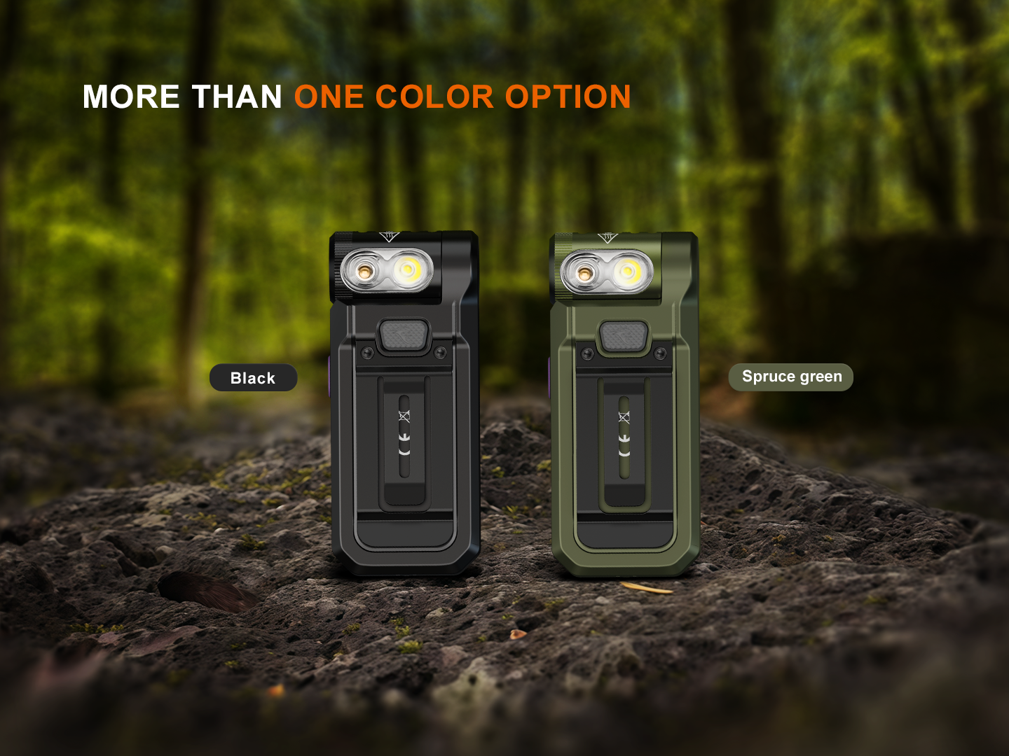 Fenix SW05R Multipurpose Clip-On Light with Red or UV Output - Energize Trek