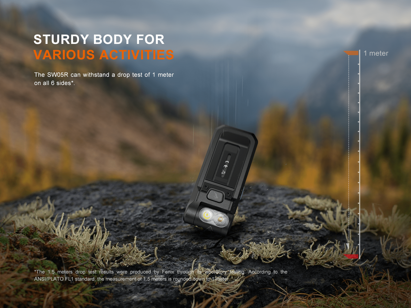 Fenix SW05R Multipurpose Clip-On Light with Red or UV Output - Energize Trek