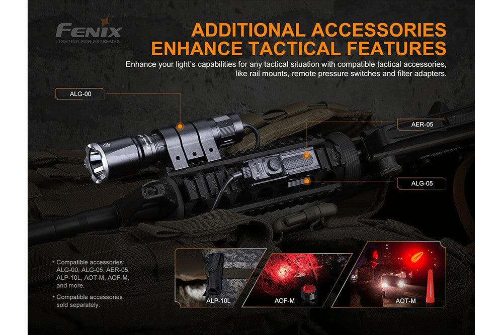 Fenix TK16 V2.0 Tactical Flashlight - 3100 Lumens - Energize Trek