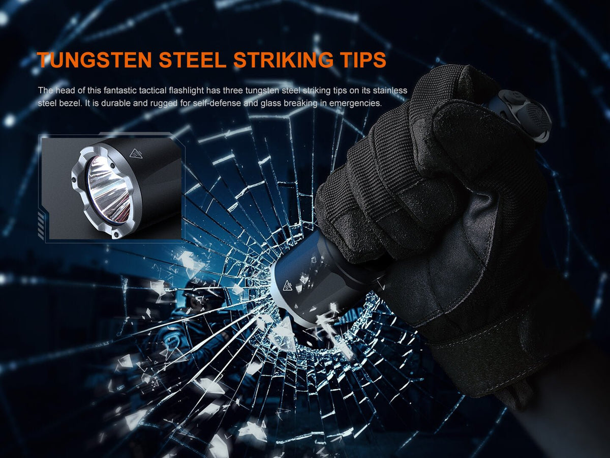 Fenix TK17 Dual Switch Tactical Flashlight - Energize Trek