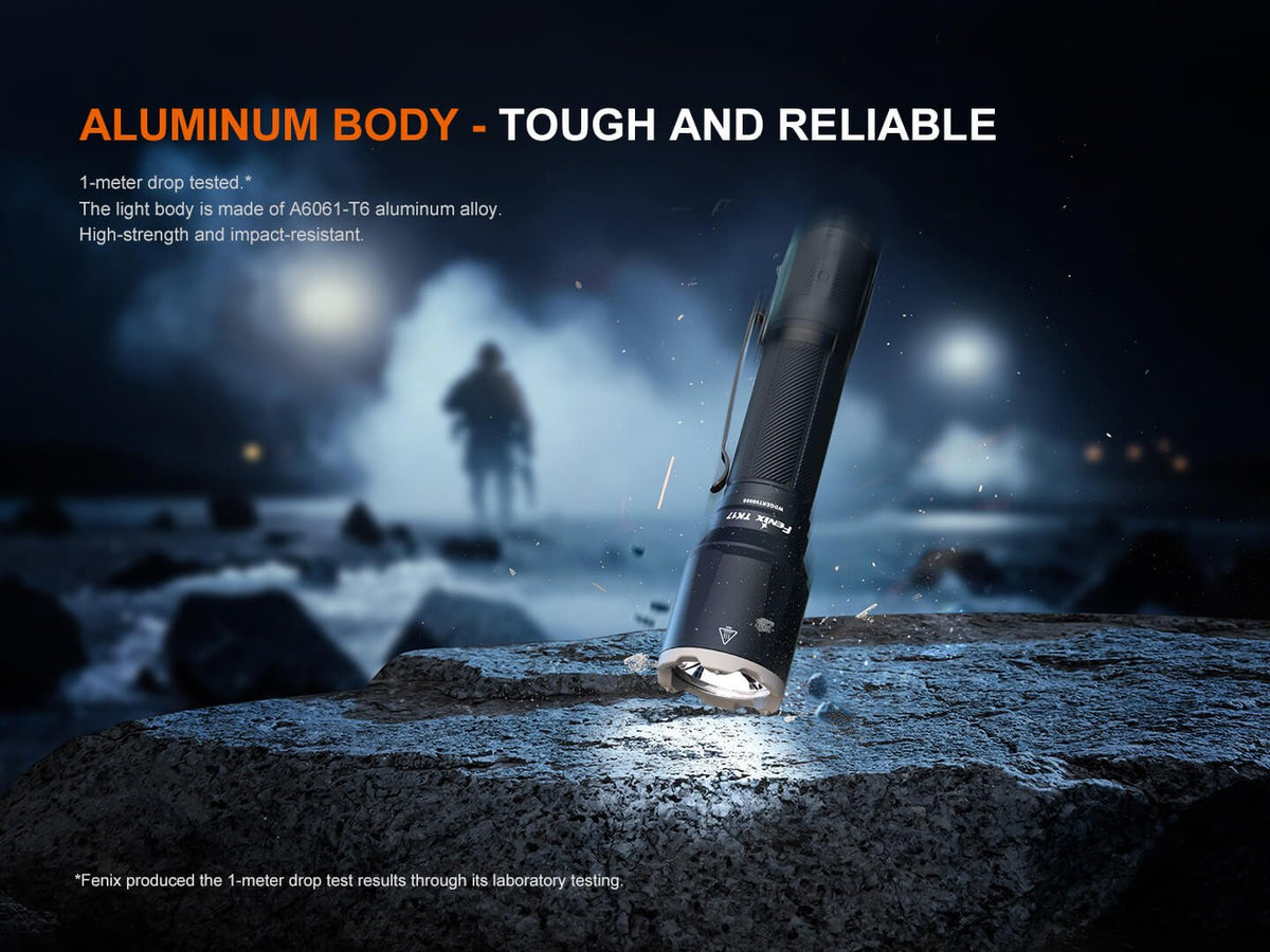 Fenix TK17 Dual Switch Tactical Flashlight - Energize Trek