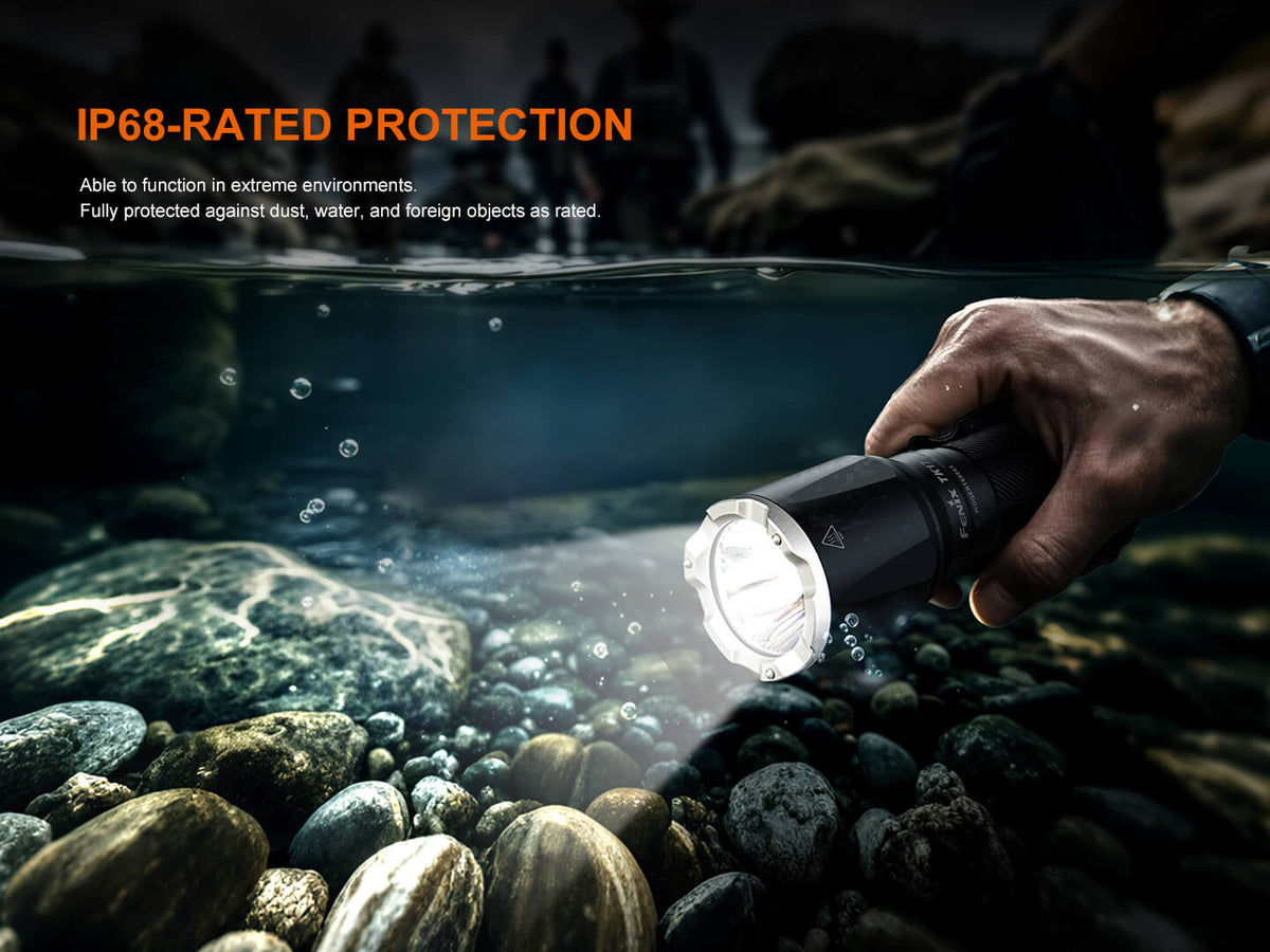 Fenix TK17 Dual Switch Tactical Flashlight - Energize Trek