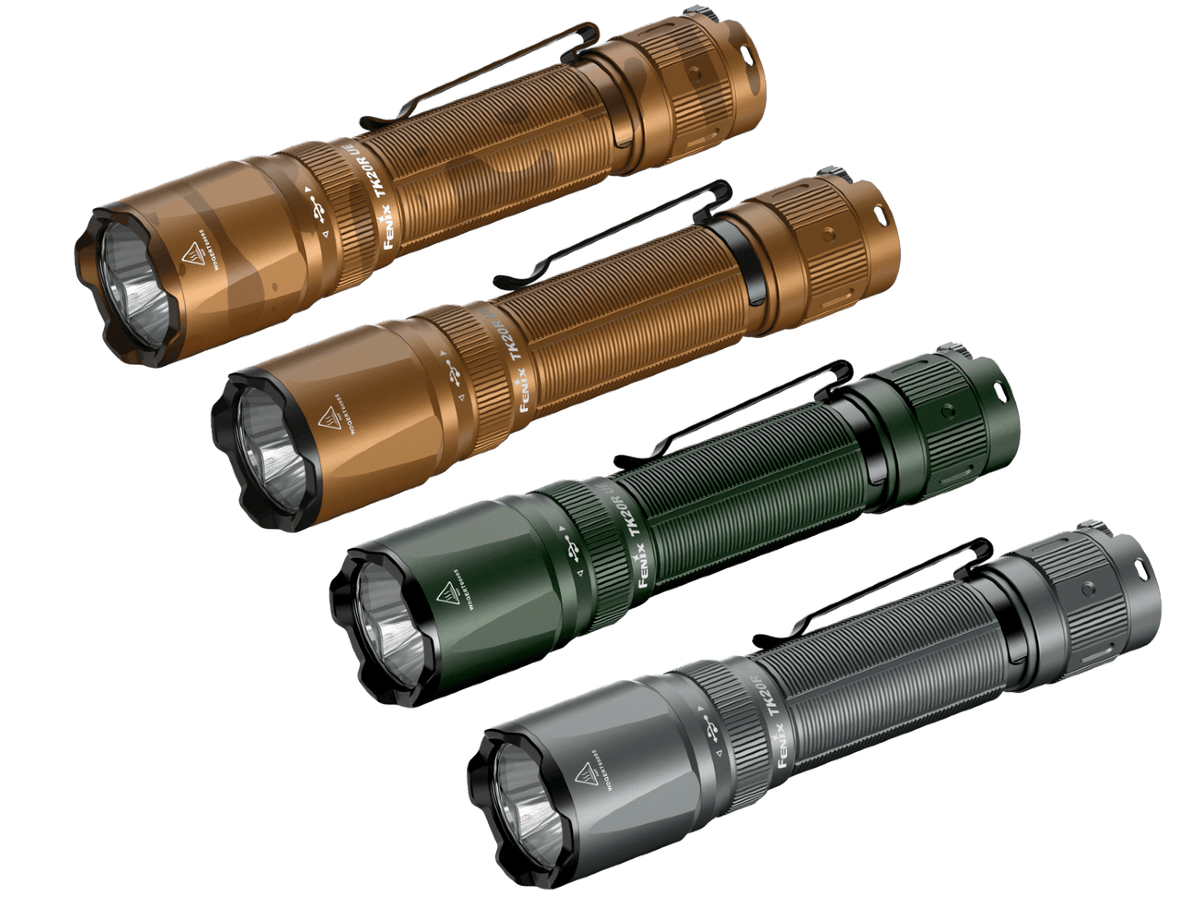 Fenix TK20R UE Tactical LED Flashlight - 2800 Lumens - Energize Trek