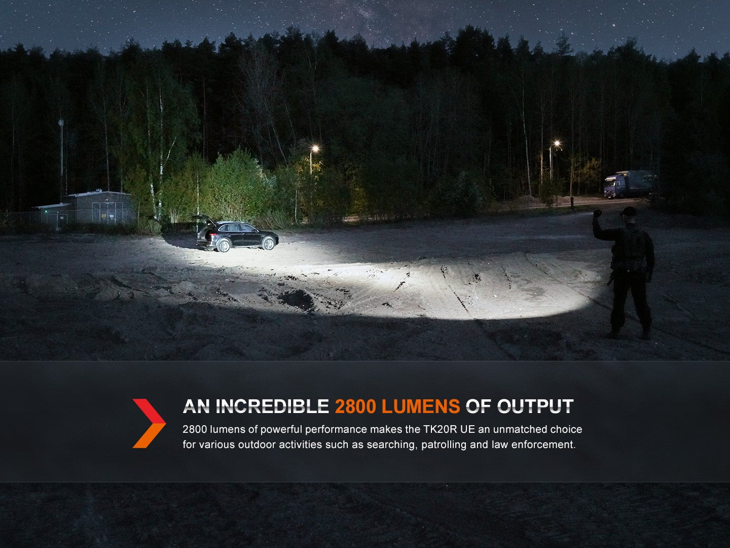 Fenix TK20R UE Tactical LED Flashlight - 2800 Lumens - Energize Trek