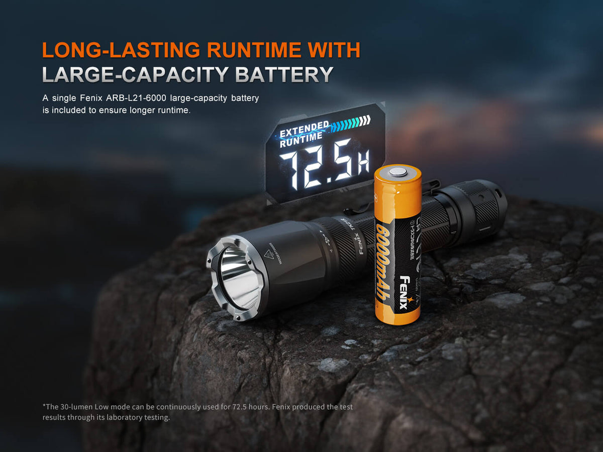 Fenix TK21R Duty Flashlight - Energize Trek
