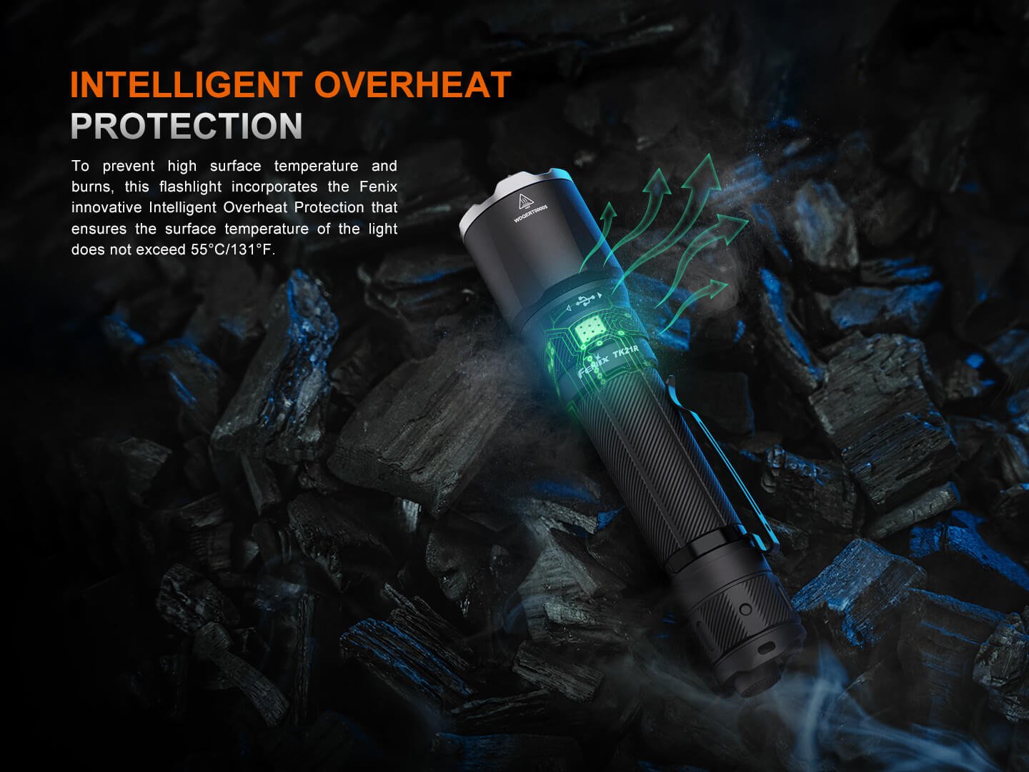 Fenix TK21R Duty Flashlight - Energize Trek