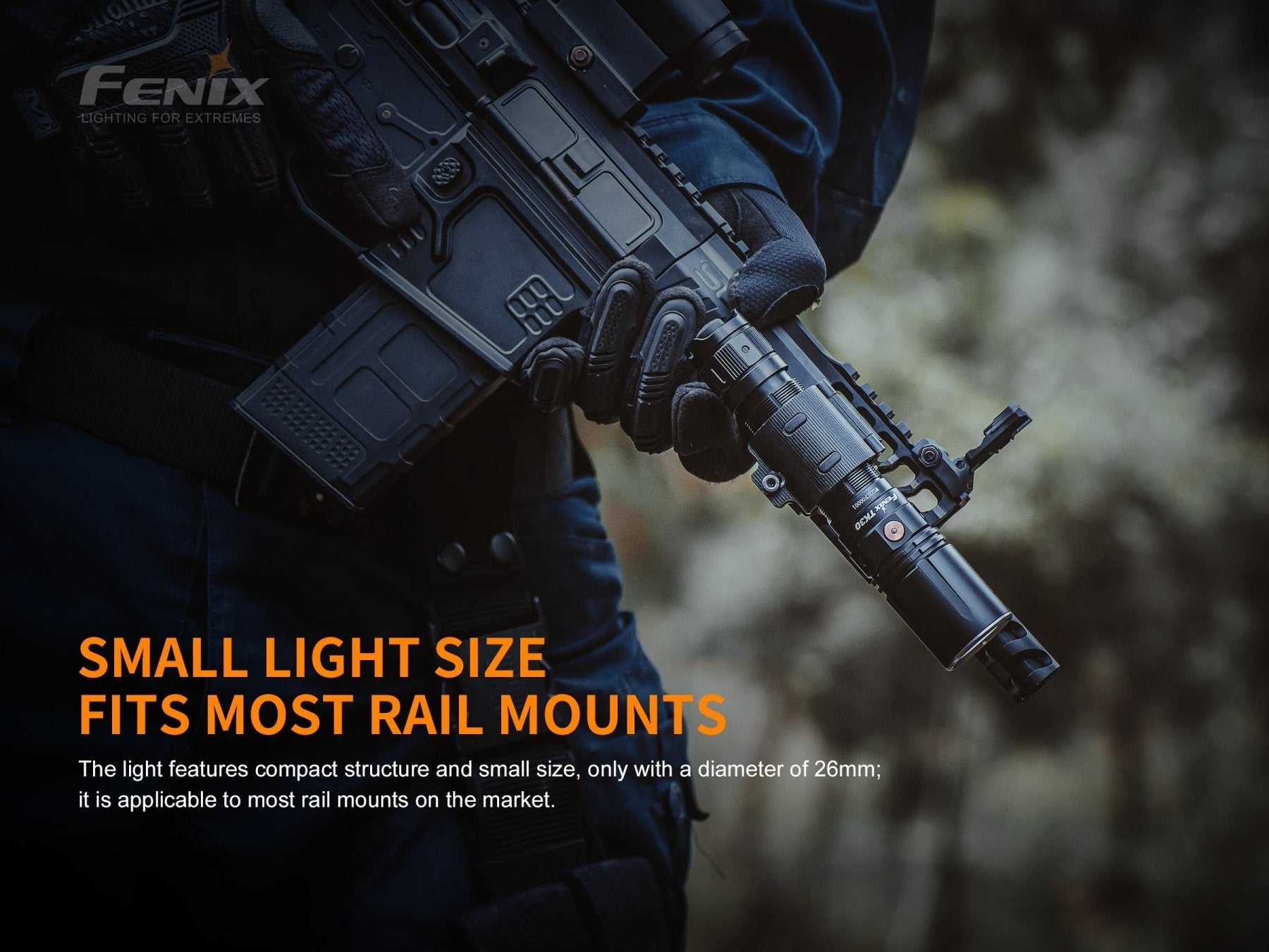 Fenix TK30 White Laser LED Flashlight - Energize Trek