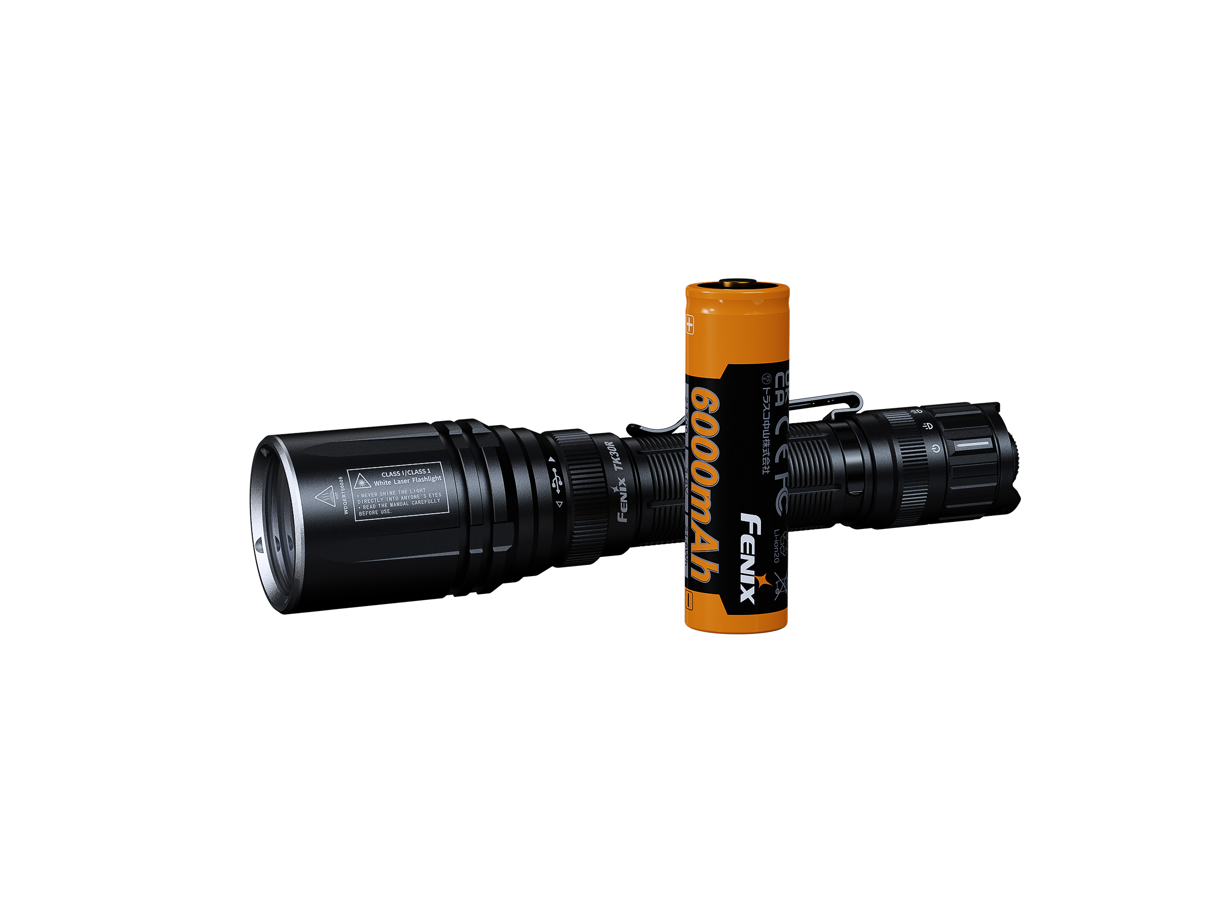 Fenix TK30R Tactical White Laser Rechargeable Flashlight - Energize Trek
