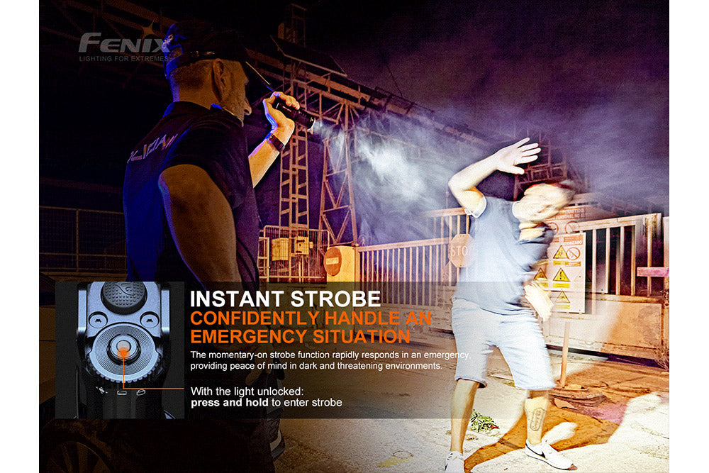Fenix TK35UE V2.0 Flashlight - 5000 Lumens - Energize Trek