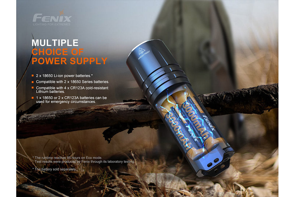 Fenix TK35UE V2.0 Flashlight - 5000 Lumens - Energize Trek