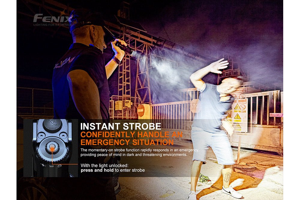 Fenix TK35UE V2.0 Flashlight - 5000 Lumens - Energize Trek