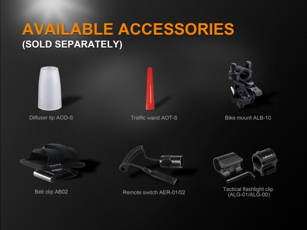 Fenix UC35 V2.0 LED Rechargeable EDC Flashlight - Energize Trek