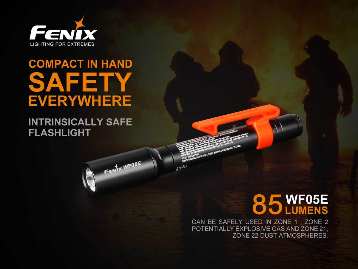 Fenix WF05E Intrinsically Safe Flashlight - Energize Trek