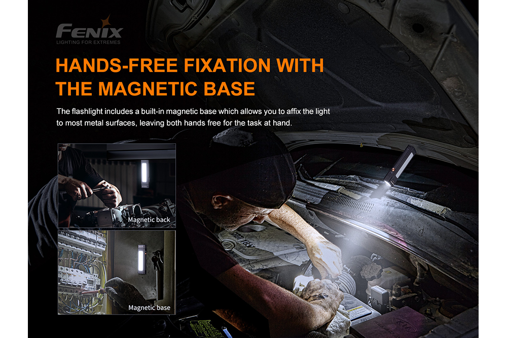 Fenix WT16R Rechargeable Work Light - Energize Trek