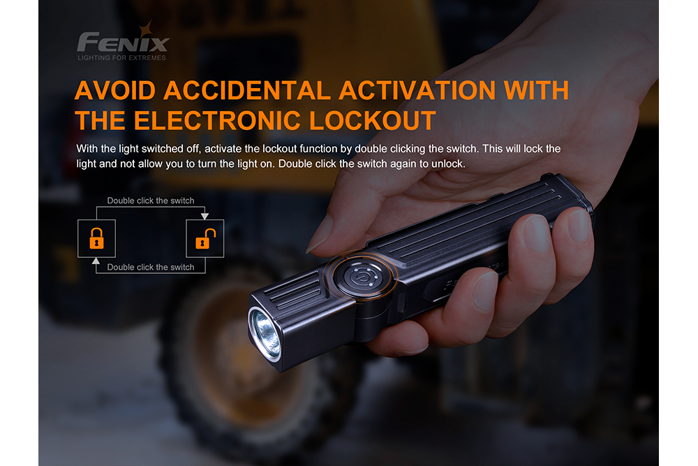 Fenix WT25R Adjustable Head LED Flashlight - 1000 Lumens - Energize Trek