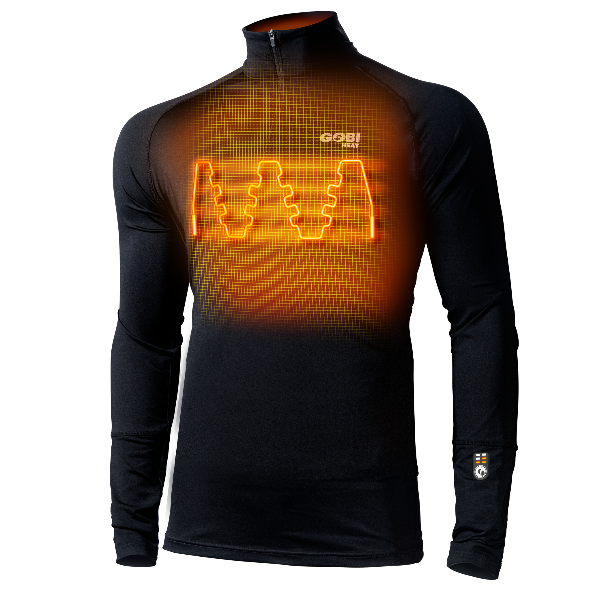 FlexCore Men’s Heated Base Layer Shirt - Dual Control - Energize Trek