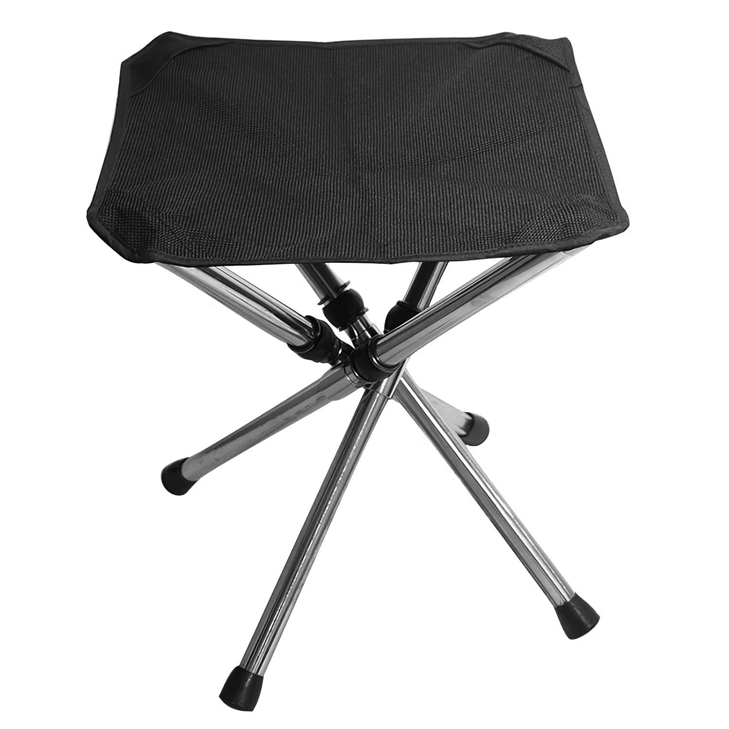 Foldable Camping Stool Retractable Portable Folding Chair Easy Setup Lightweight Backpacking Stool Carry Bag Fishing Camping Hiking BBQ - Energize Trek