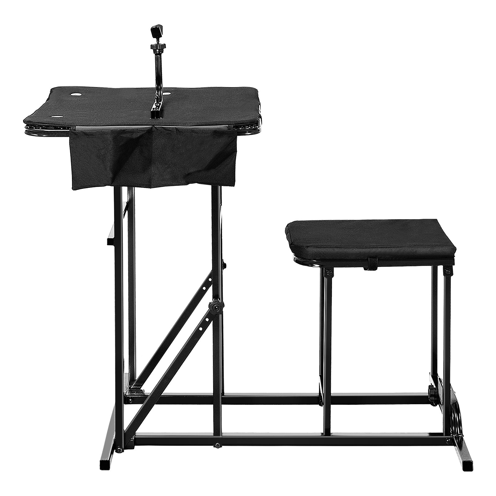 Foldable Shooting Bench with Adjustable Height Table - Energize Trek