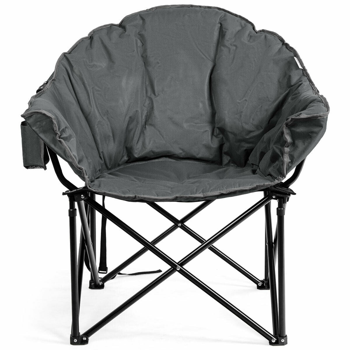 Folding Camping Moon Padded Chair with Carrying Bag - Energize Trek