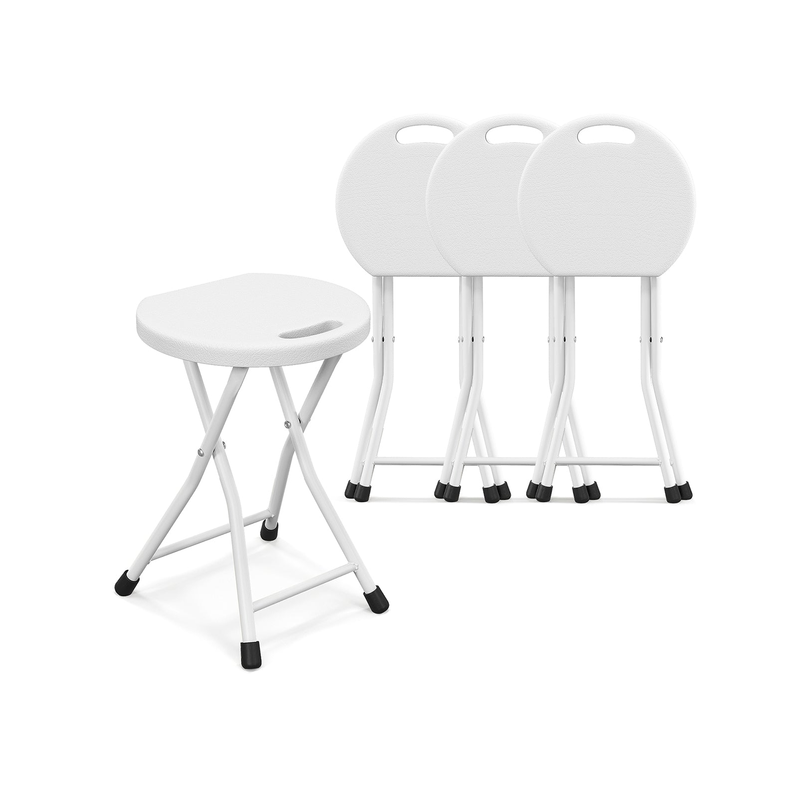 Folding Stool with Built-in Handle for Adults - Energize Trek