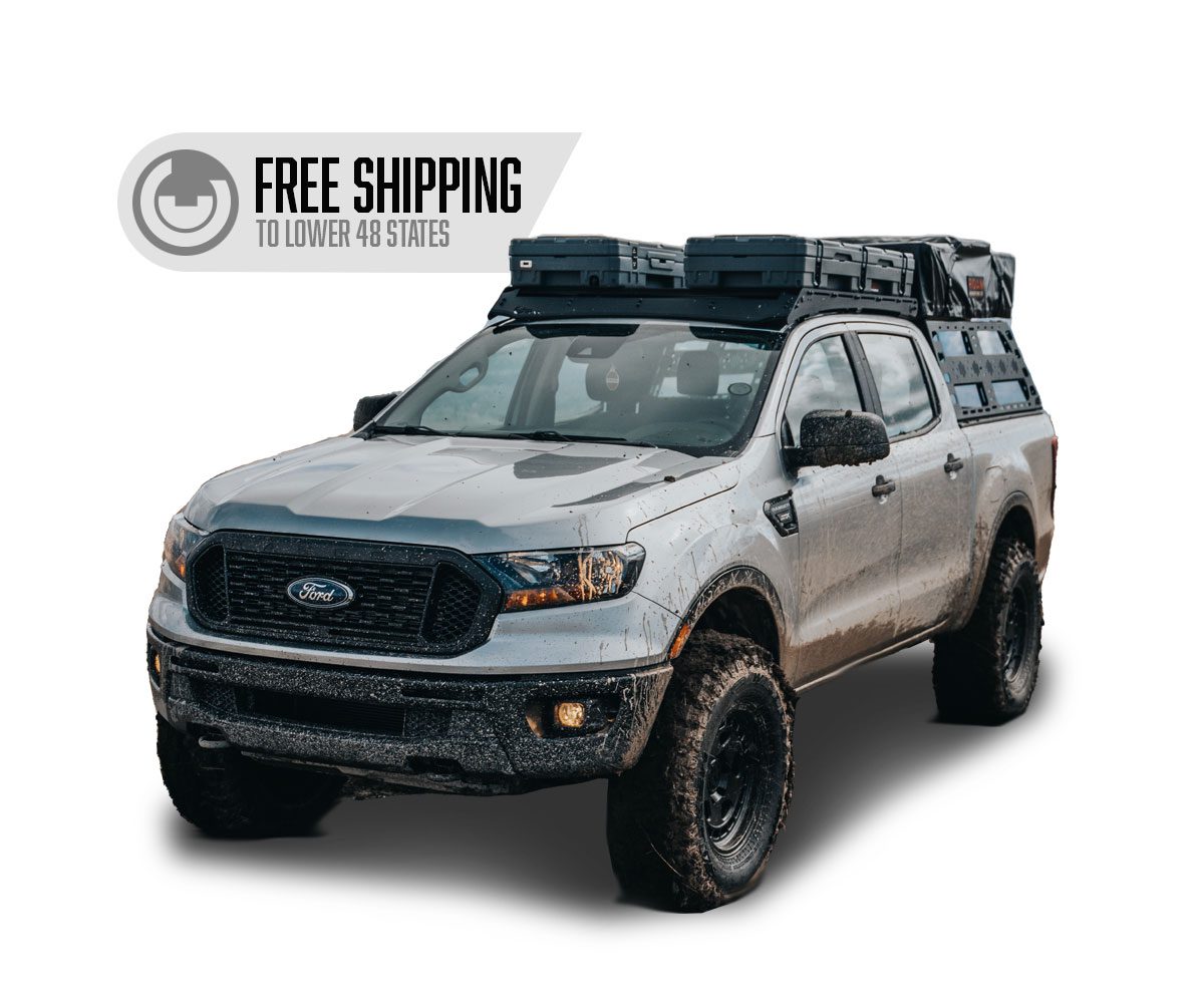 Ford Ranger Supercrew Prinsu Roof Rack - Energize Trek