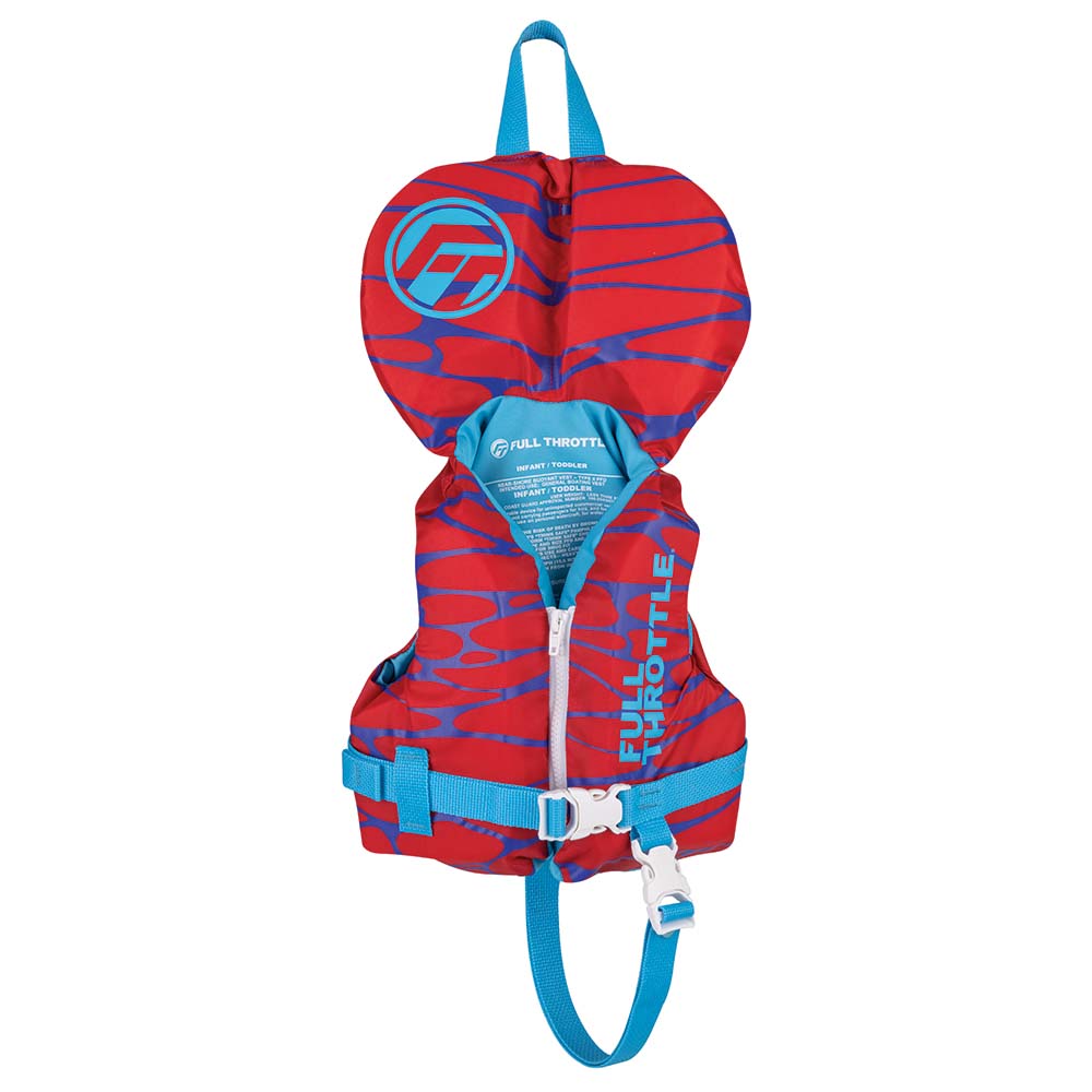 Full Throttle Infant Nylon Life Jacket  Red 11240010000022