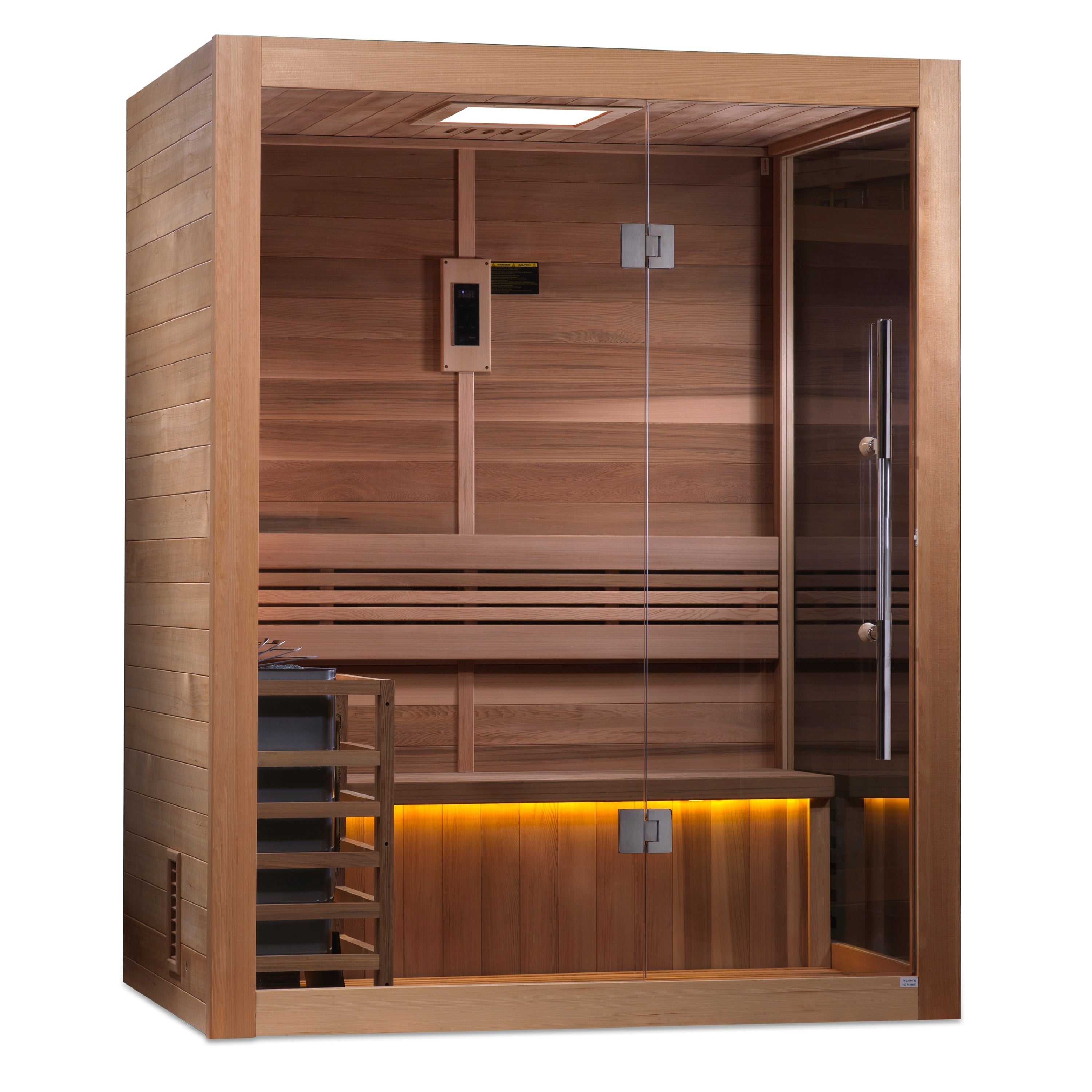 SAUNA EVOLUTION® 2-3 Person Traditional Steam Sauna Modern Relax 4 - Energize Trek