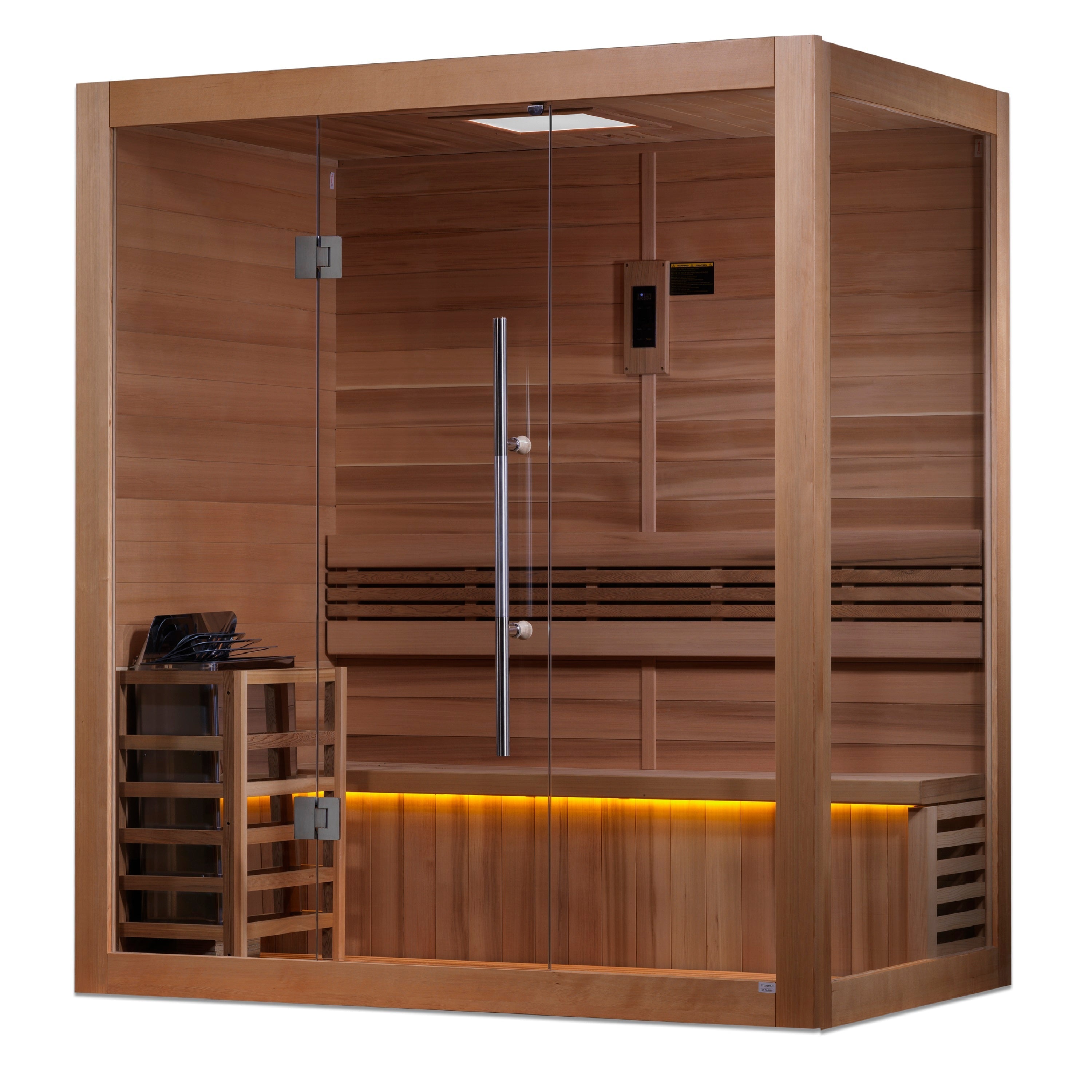 SAUNA EVOLUTION® 3 Person Traditional Steam Sauna Modern Relax 5 - Energize Trek