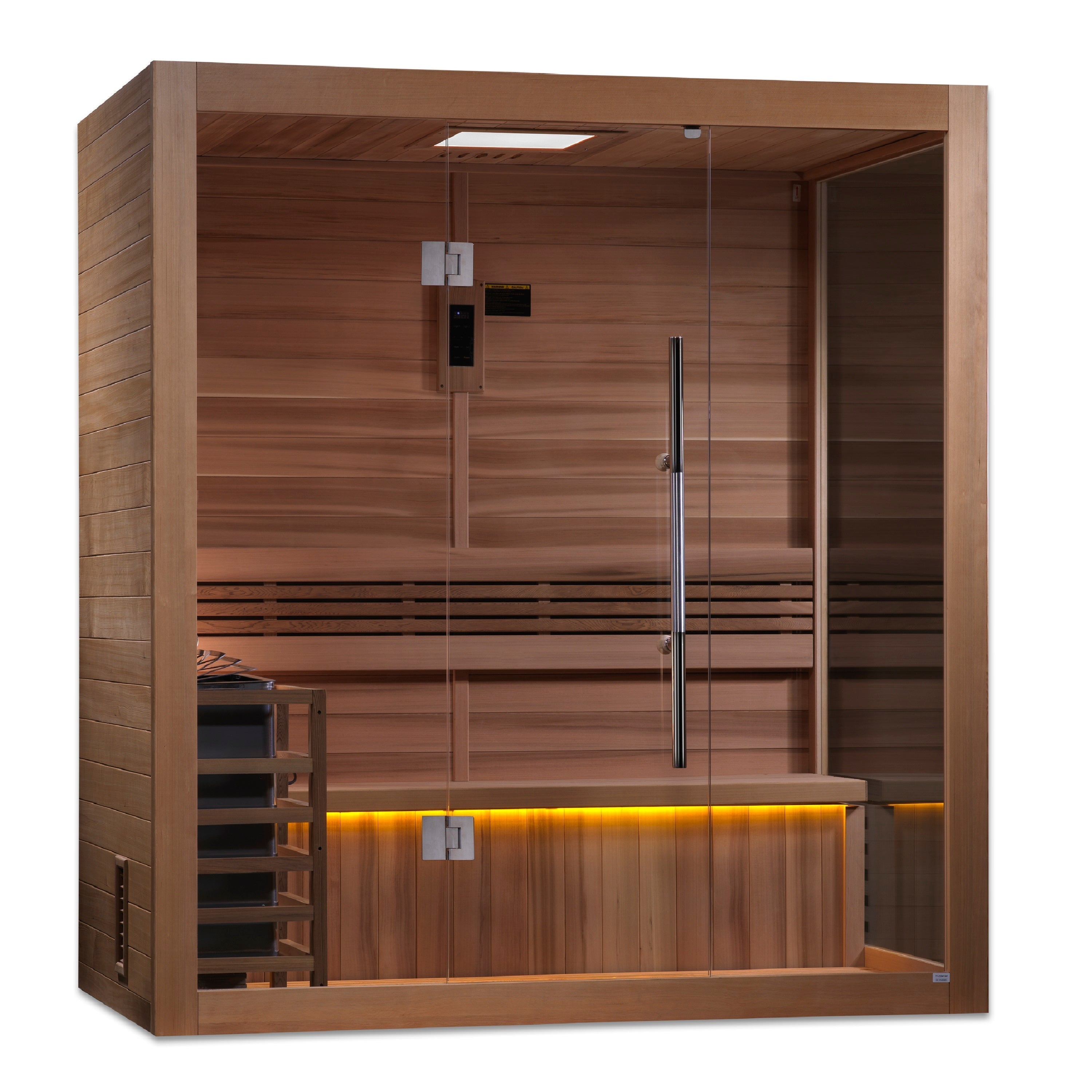 SAUNA EVOLUTION® 3 Person Traditional Steam Sauna Modern Relax 5 - Energize Trek