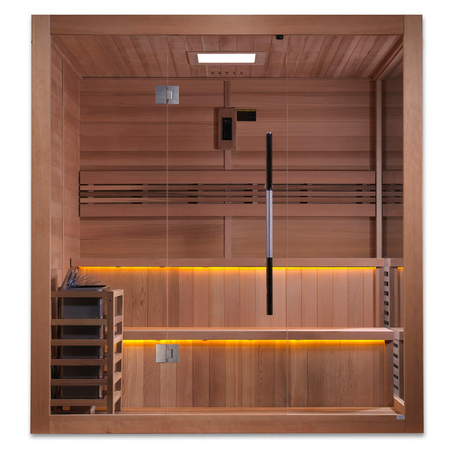 SAUNA EVOLUTION® 4-6 Person Sauna Modern Relax 6 - Energize Trek