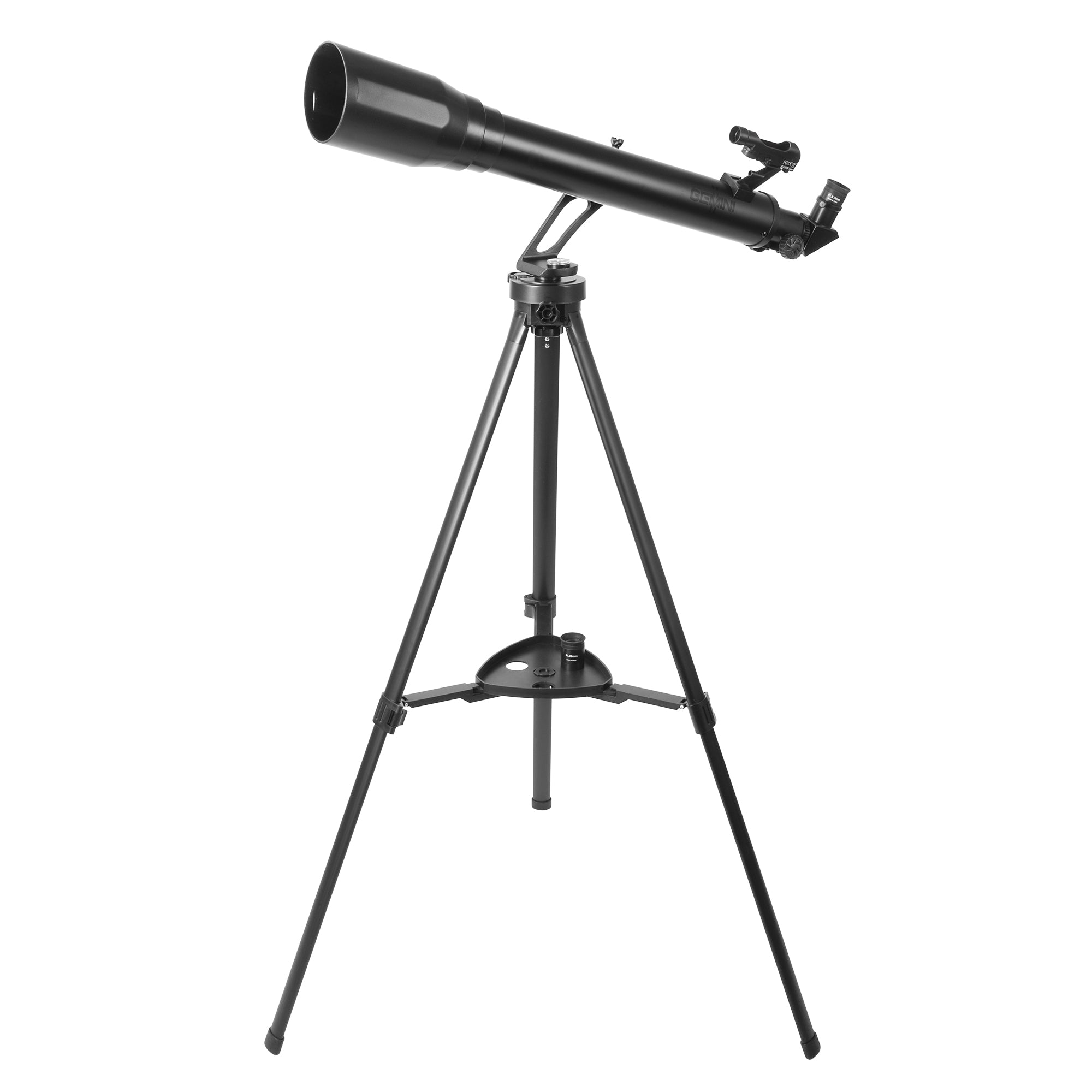 Gemini II Flat Black 70mm AZ Mount Telescope - Energize Trek