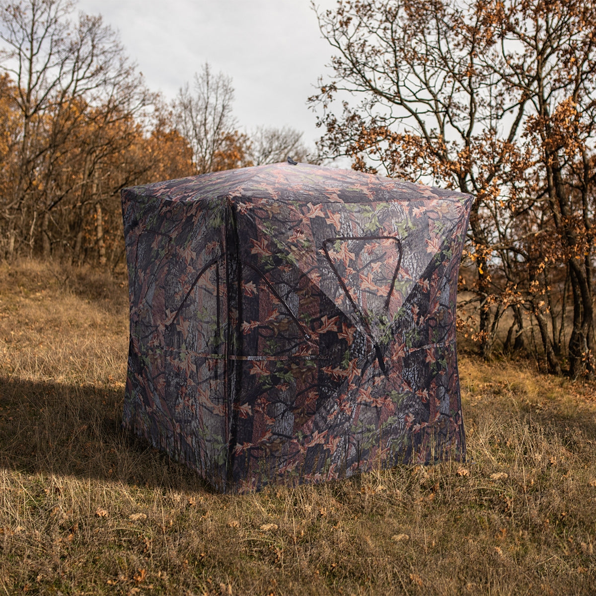 Ground Hunting Blind Portable Deer Pop Up Camo Hunter - Energize Trek