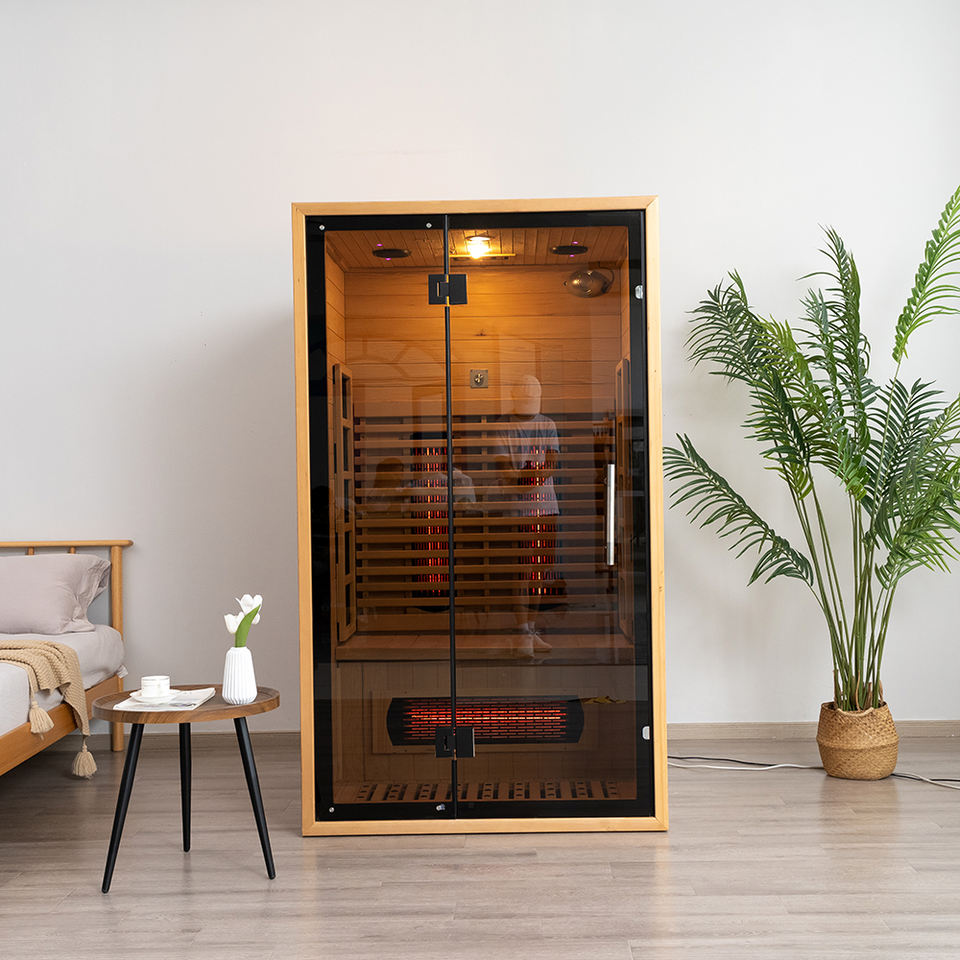 SAUNA EVOLUTION® Luxury Ozone Dry Far Infrared Indoor Sauna - Energize Trek