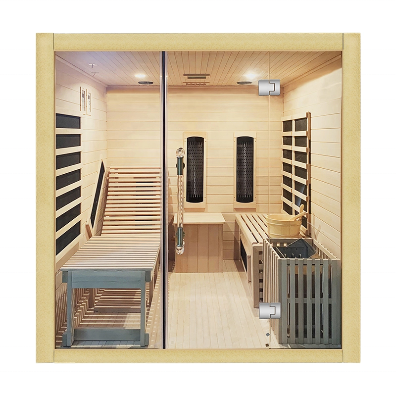 SAUNA EVOLUTION®  Indoor Steam and Far-infrared Sauna Dual System 01 - Energize Trek