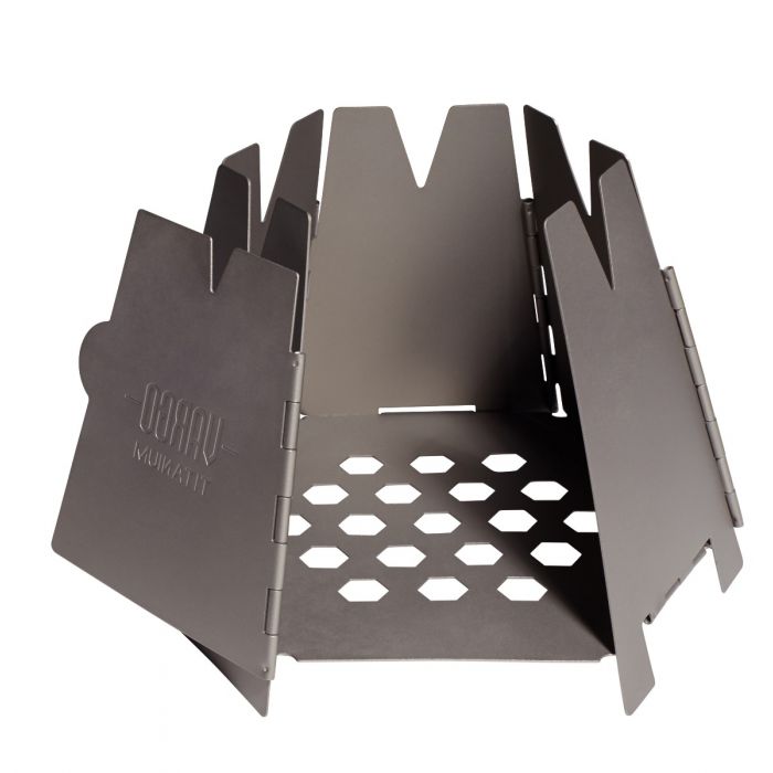 HEXAGON WOOD STOVE - STAINLESS STEEL - Energize Trek