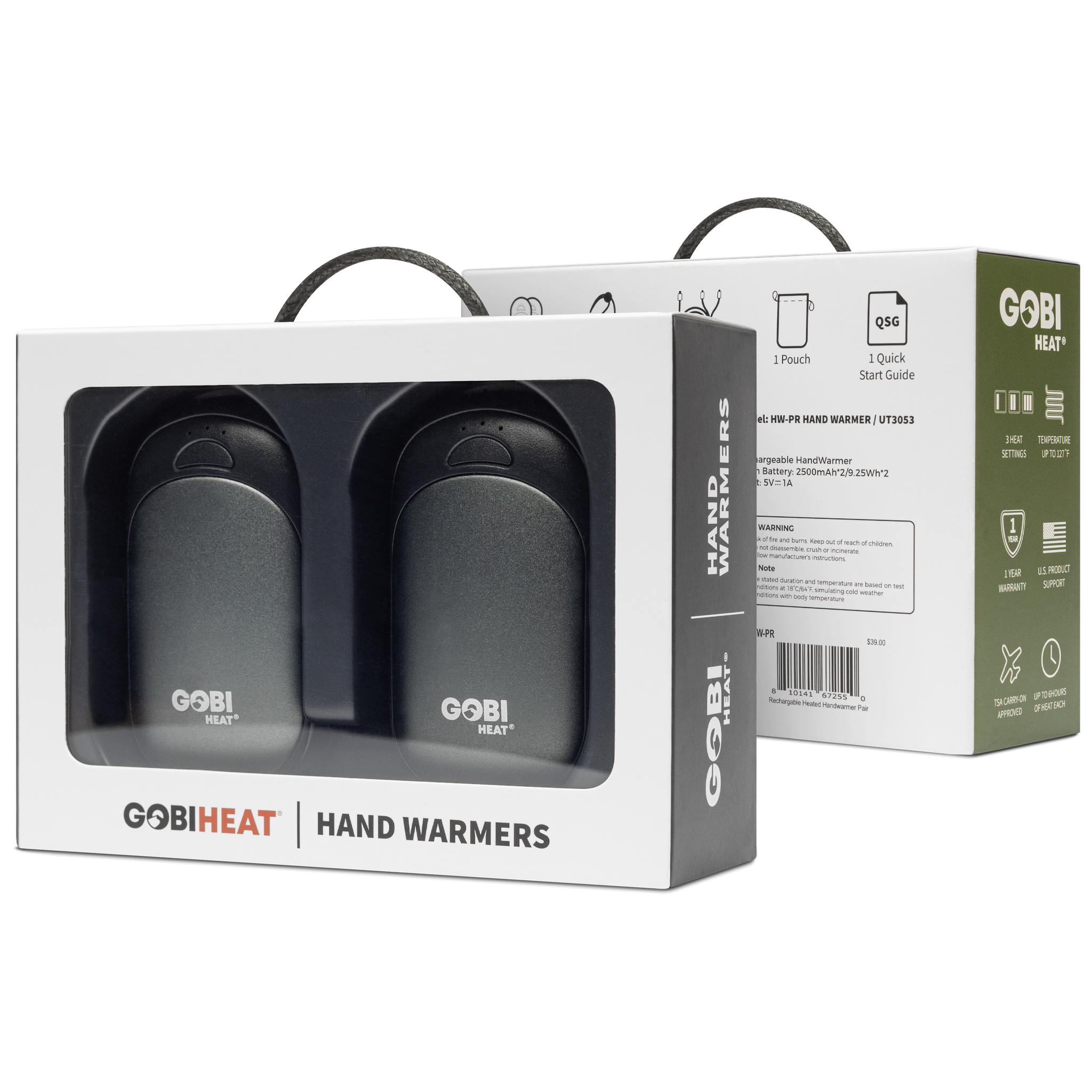 Portable Magnetic Hand Warmers - Energize Trek