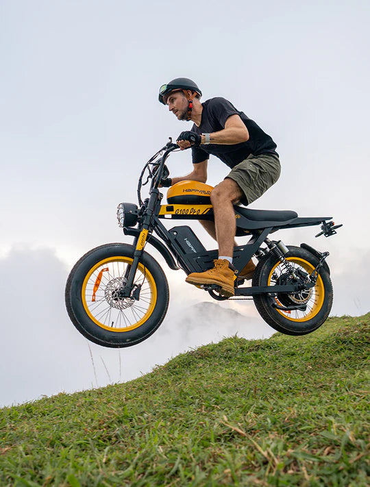 HappyRun G100 Pro 6000W Electric Bike Dual Battery - Energize Trek