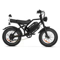 HappyRun G70 2000W Dual Battery Fast Electric Cargo Black Bike for Sale - Energize Trek