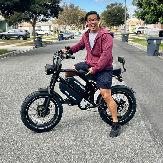 HappyRun G70 Pro Dual-Motor Dual-Battery Electric Cargo Bike - Energize Trek