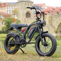 Happyrun Tank G60 Pro 2000W Moped Style Offroad Electric Bike Fat Tire - Energize Trek